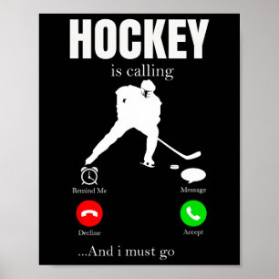 Poster Hockey sur glace Jeunes femmes Joueuse de hockey s