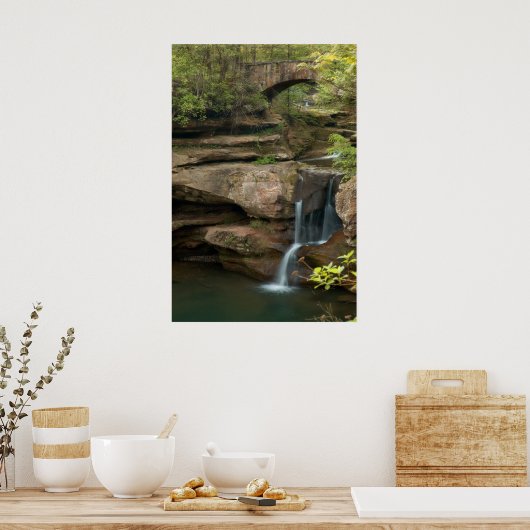 Poster Hocking Hills Print (Cuisine)