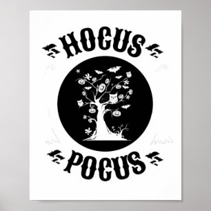 Poster Hocus Pocus Halloween Vintage