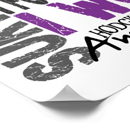 Poster Hod de Lymphome 4 du survivant (Coin)