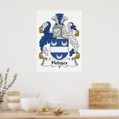 Poster Hodges Family Crest (Cuisine)