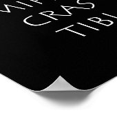 Poster Hodie mihi cras tibi (Coin)