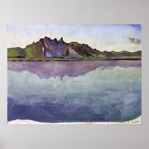 Poster Hodler - Chaîne de Thun Stockhorn 1910