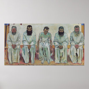 Poster Hodler - Fatigué De Vie 1892