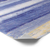 Poster Hodler - Lac Léman Avec Mont Blanc Au Matin L... (Coin)