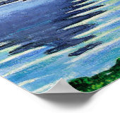 Poster Hodler - Réflexion symétrique du lac Thun 1905 (Coin)