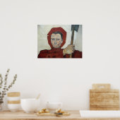 Poster Hodler - The Halberdier 1895 (Cuisine)