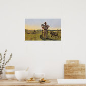 Poster Hodler - The Maher 1898 (Cuisine)