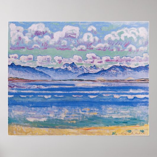 Poster Hodler - Weisshorn Of Montana 1915 (Devant)