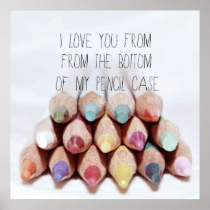 Poster ...Hoesje potlood