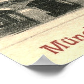 Poster Hofbrauhaus, Munich, Germany 1900 Vintage (Coin)