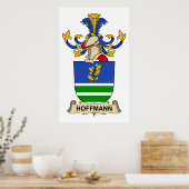 Poster Hoffmann Family Crest (Cuisine)