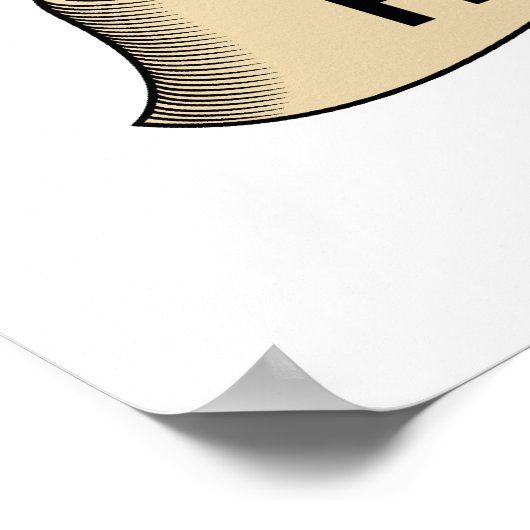 Poster Hoffmann Family Crest (Coin)