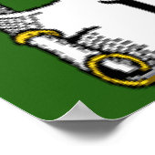 Poster Hogan Armoiries Drapeau irlandais Imprimer (Coin)