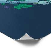 Poster HOGWARTS™ Floral Crest (Coin)