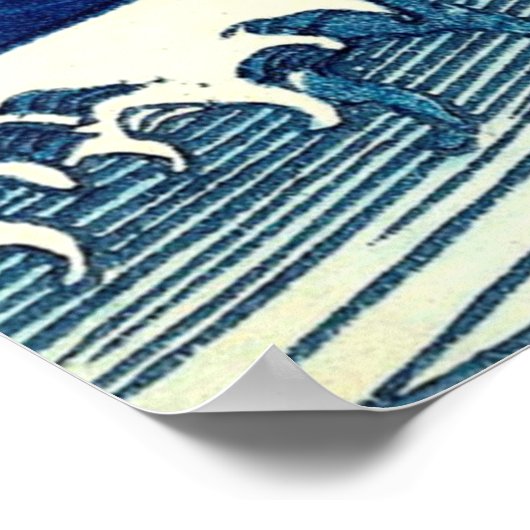 Poster Hokusai (Coin)