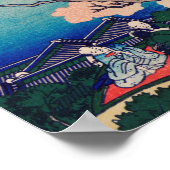 Poster Hokusai - Colline de Goten-Yama (Coin)