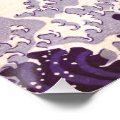 Poster hokusai - La grande vague (Coin)