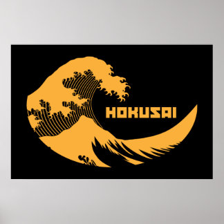 Poster Hokusai - La Grande Vague