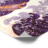 Poster hokusai - La grande vague (Coin)