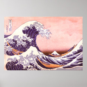 Poster hokusai - La grande vague