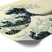 Poster Hokusai La Grande Vague De Kanagawa (Coin)