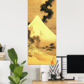 Poster Hokusai Le Dragon de Fumée Fuji (Bureau à domicile)