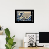 Poster Hokusai rencontre Fibonacci, Version (Bureau à domicile)