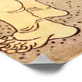 Poster Hokusai Sumo (Coin)