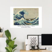 Poster Hokusai's (Bureau à domicile)