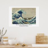 Poster Hokusai's (Cuisine)