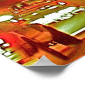 Poster Holbrook Dinosaures-Rte 66 (Coin)