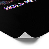 Poster Hold Me Classic - Skeleton Hand Heart (Coin)