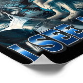 Poster Hold On I See A Cat Funny Alpha Wolf Meme Unhinged (Coin)