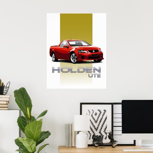 Poster Holden Ute (Bureau à domicile)