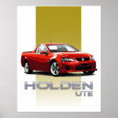 Poster Holden Ute (Devant)