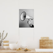 Poster Holding Hand (Cuisine)