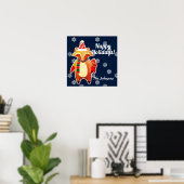 Poster Holiday Raccoon (Bureau à domicile)