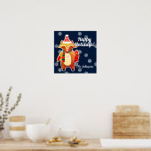 Poster Holiday Raccoon (Cuisine)