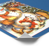 Poster Holiday Snowman (Coin)