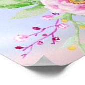Poster holiES - Bouquet de fleurs de printemps de couleur (Coin)