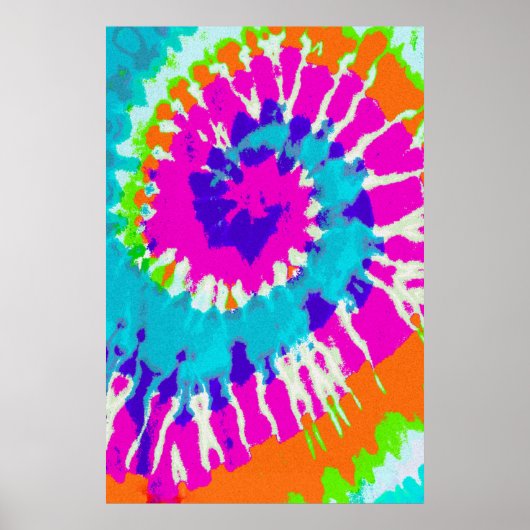 Poster holiES - Power Spiral Batik Style (Devant)