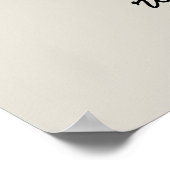 Poster Holistic Wellness Services Menu Neutral Beige (Coin)