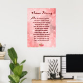 Poster Holistique de Bénédiction Rose Sparkle (Bureau à domicile)