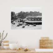 Poster Holland American Docks : 1900 (Cuisine)