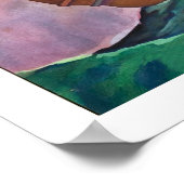 Poster Hollande, navire hollandais et fantôme volant, vin (Coin)