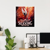 Poster Hollow Knight Silksong (Bureau à domicile)