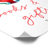 Poster Holly Christmas Père Noël Baby showers Livres et C (Coin)