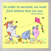 Poster Holly Cow, "Crois En Toi-Même" (Devant)