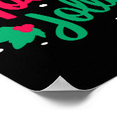 Poster Holly Jolly Christmas  (Coin)